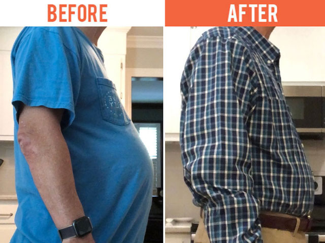 Jerry P. - Jerry P. lost 35 pounds in 60 days!