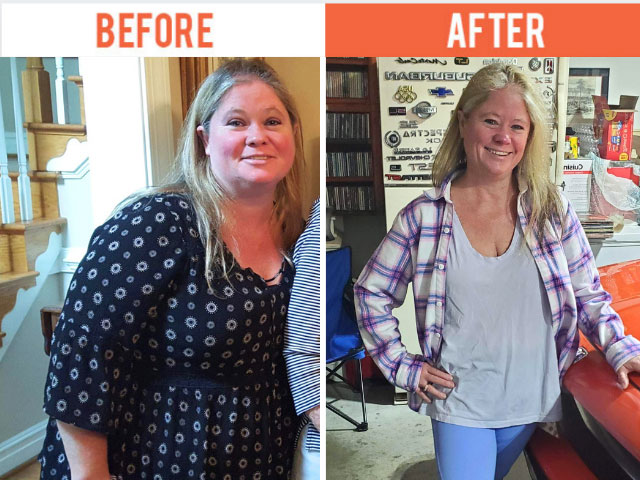 Kate F. - Kate F. Lost 75 pounds in 6 months!