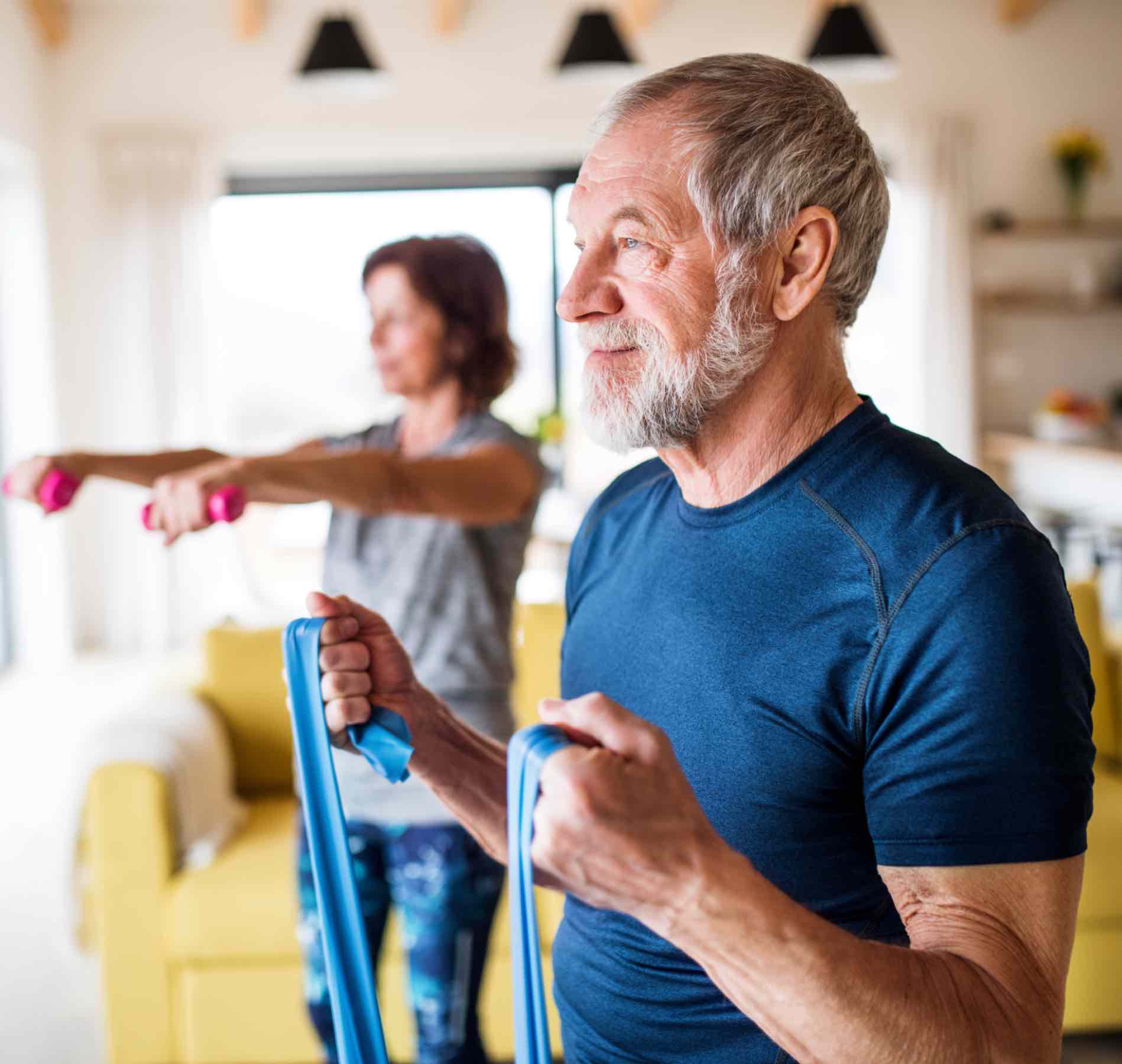 Chronic Care of Richmond suggests using exercise bands to help increase your strength and reduce your pain.